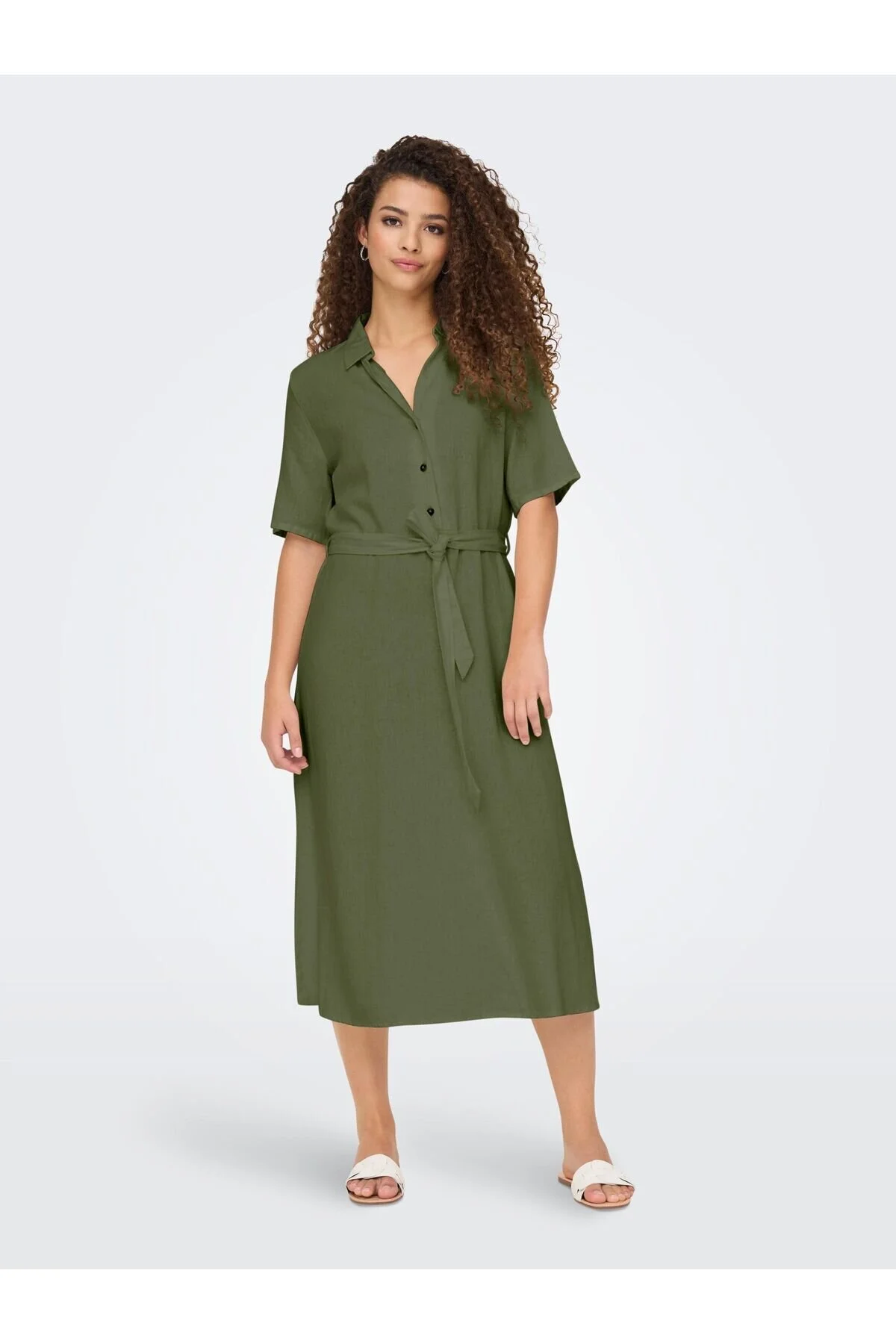 Bild von JDY Blusenkleid »JDYSAY 2/4 MIDI SHIRT DRESS WVN NOOS«