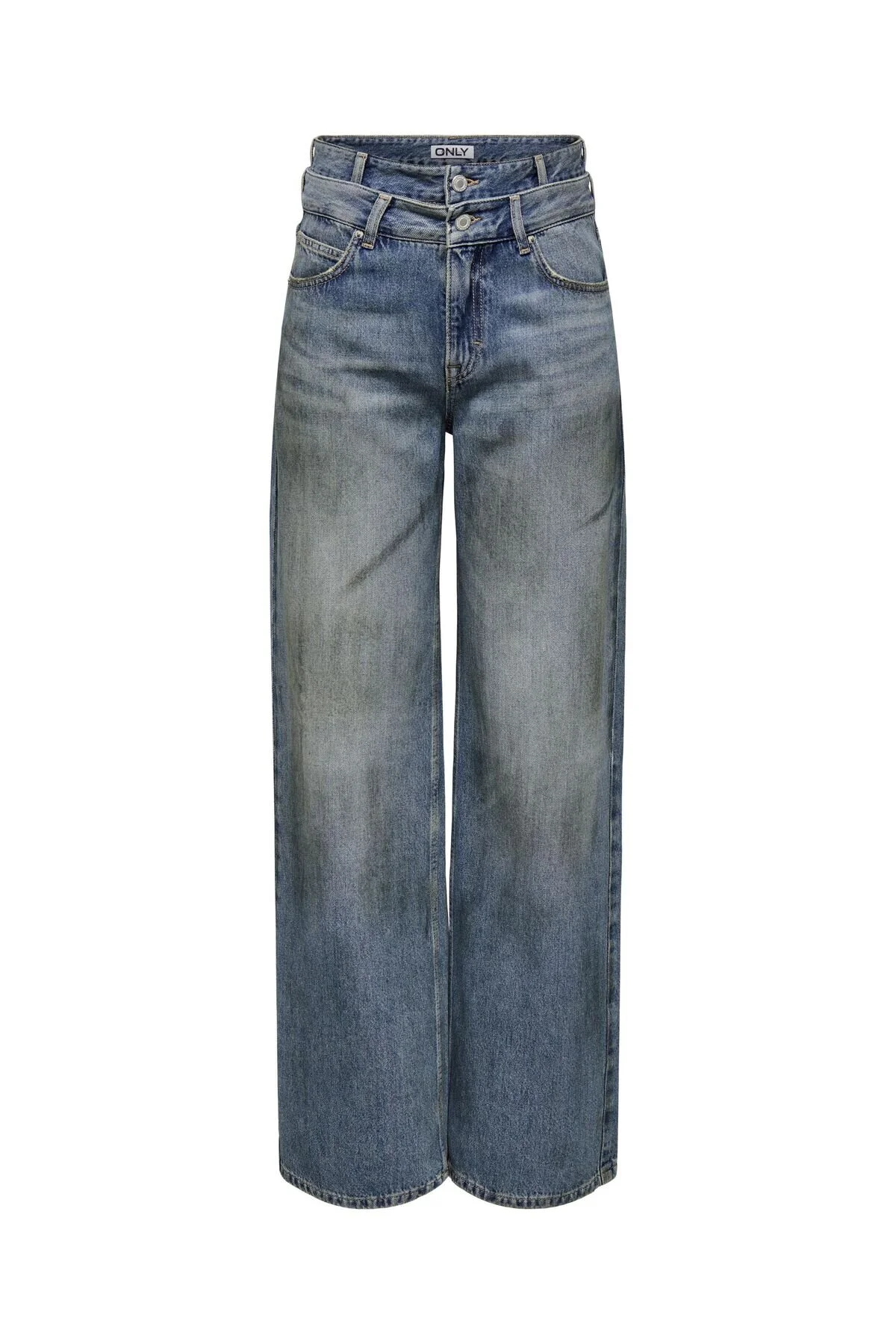 Bild von Only Jeans Mit Weitem Bein Onlesme-hope Super-high Waist Weiter Beinschnitt Jeans für Damen - 27/32