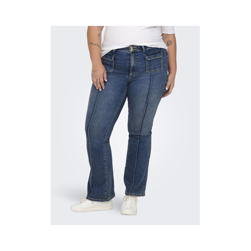 Bild von Only Carmakoma Jeans mit ausgestellter Passform für Damen