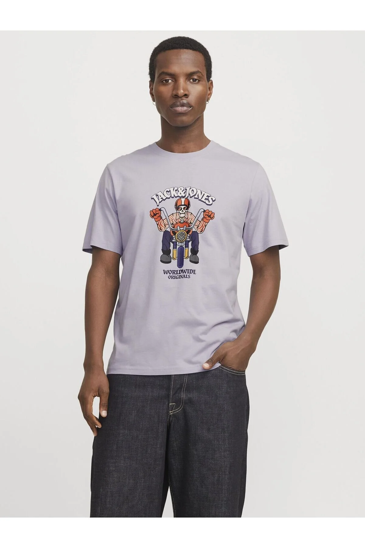 Bild von Jack & Jones T-shirt Gedruckt Rundhalsausschnitt T-shirt für Herren - XS