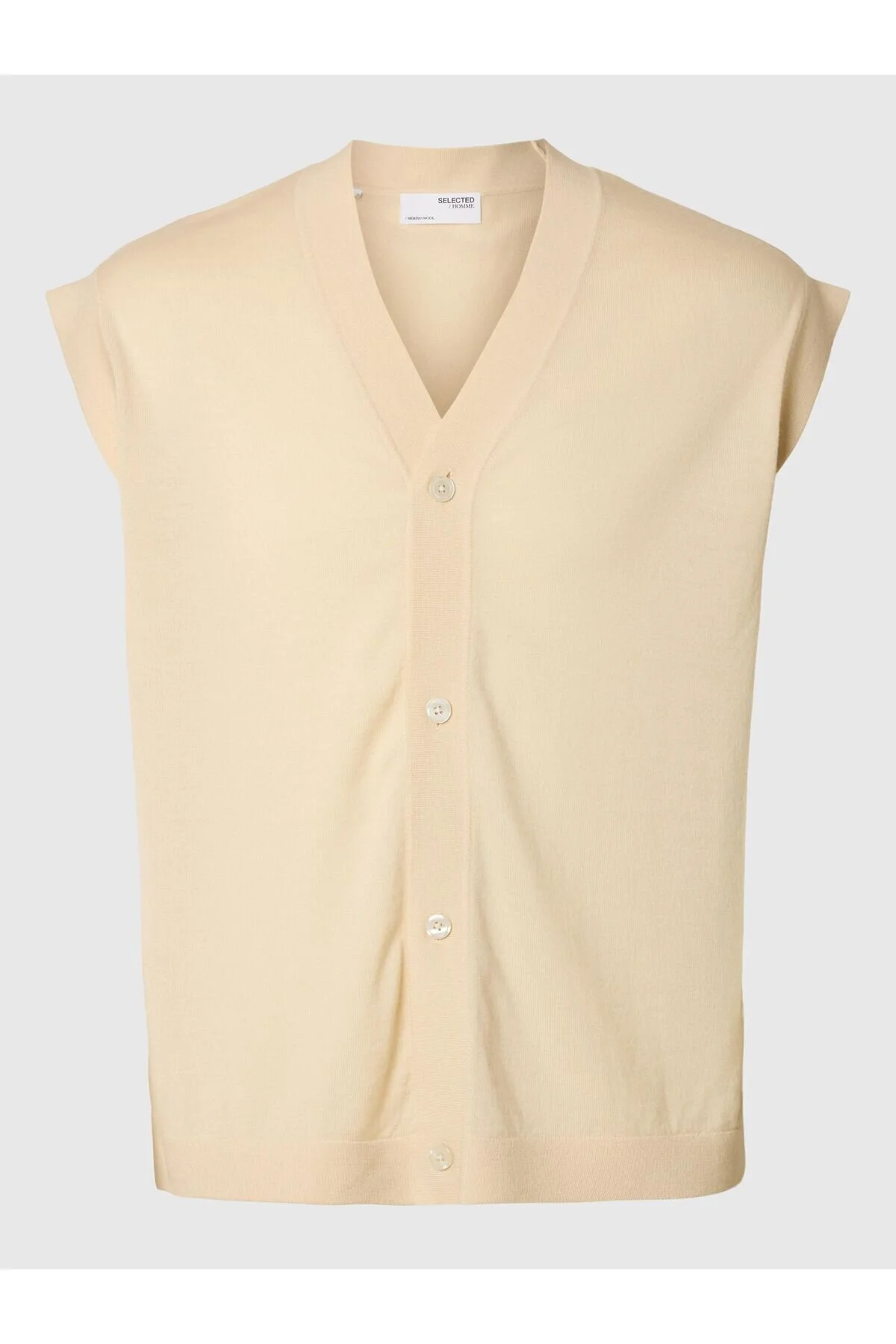 Bild von Selected Homme Strickweste 100% Merinowoll für Herren - XL