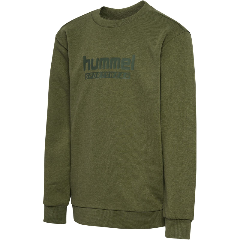 Bild von hummel hmlJR Base Sweatshirt Kinder 6603 - winter moss 146/152