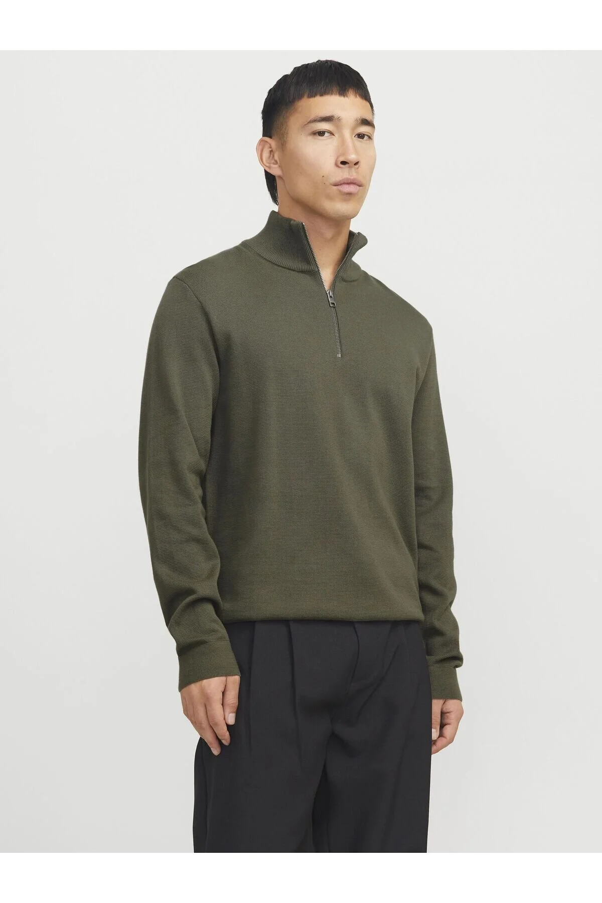 Bild von Jack & Jones Premium Strickpullover Einfarbiger Strickpullover für Herren - XL