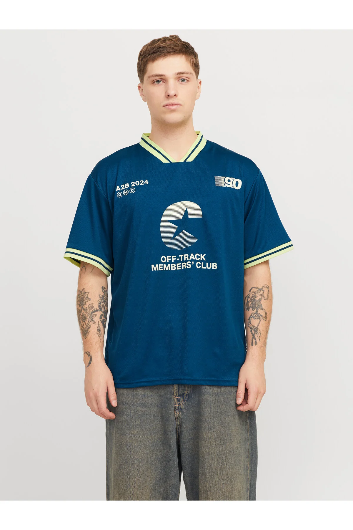 Bild von Jack & Jones Jcoreflex Football Jersey Styd Aw24 für Herren - L