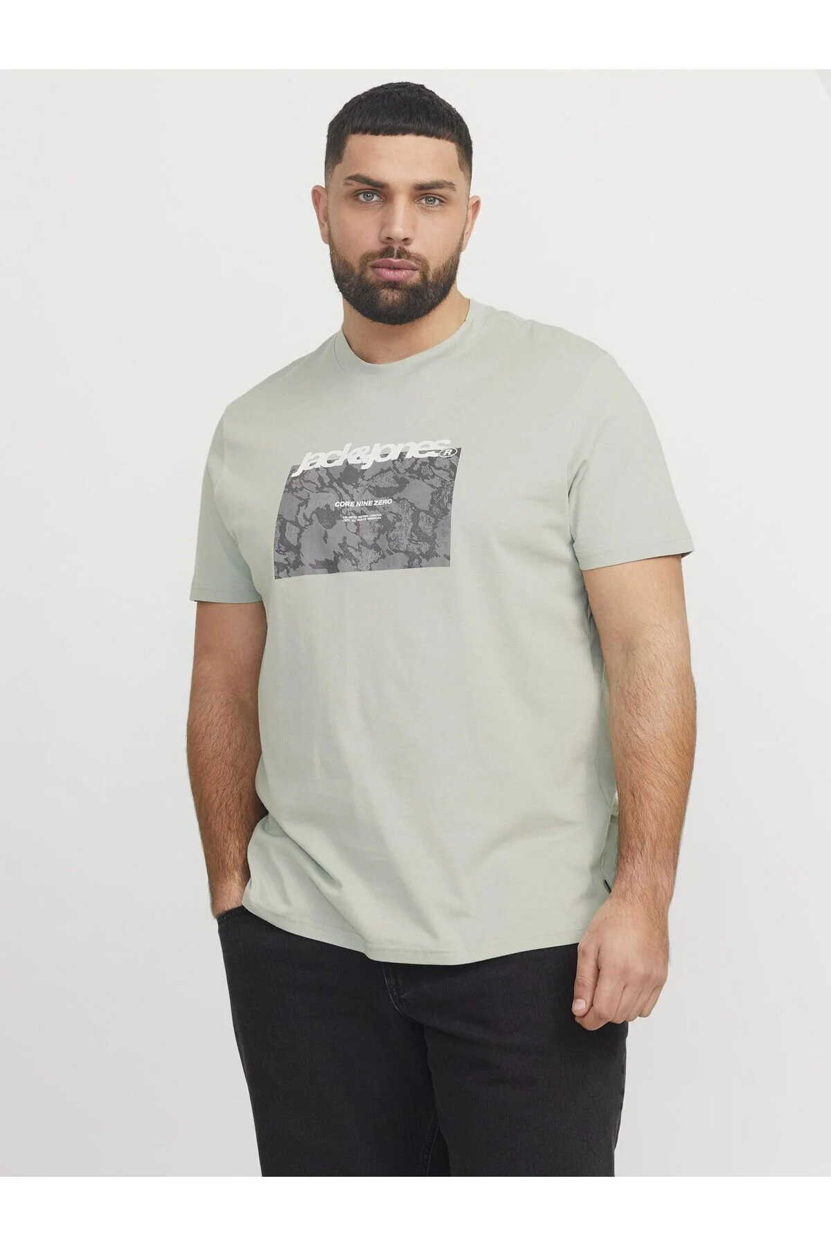 Bild von Jack & Jones Plus T-shirt Plus Size Gedruckt T-shirt für Herren - 3XL