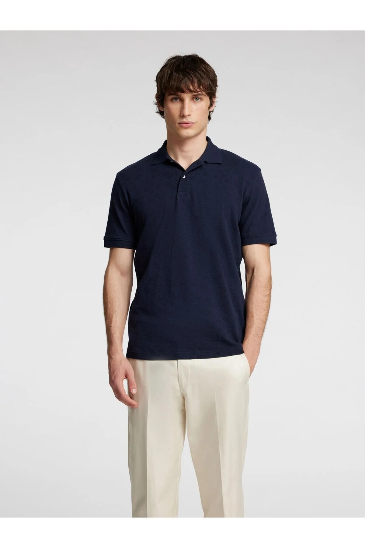 Bild von Selected Homme Polo Shirt Jacquard für Herren - XL