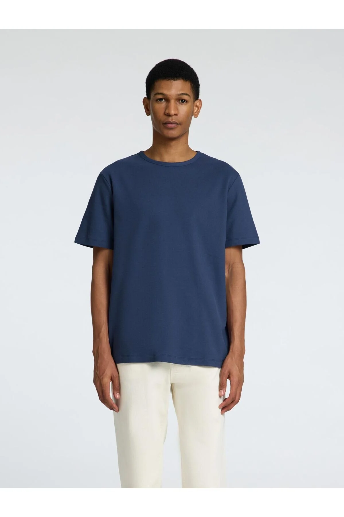 Bild von Selected Homme Herren Rundhals T-Shirt SLHJOSEPH PIQUE - Regular Fit