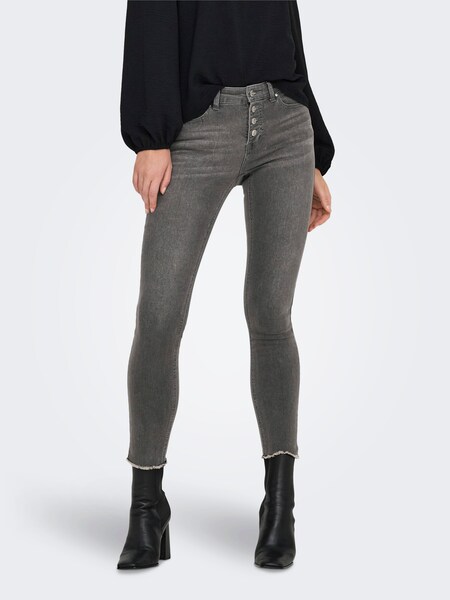 Bild von ONLY Skinny-fit-Jeans »ONLMIA MID WAIST BUTTON SK RW ANK BOX«
