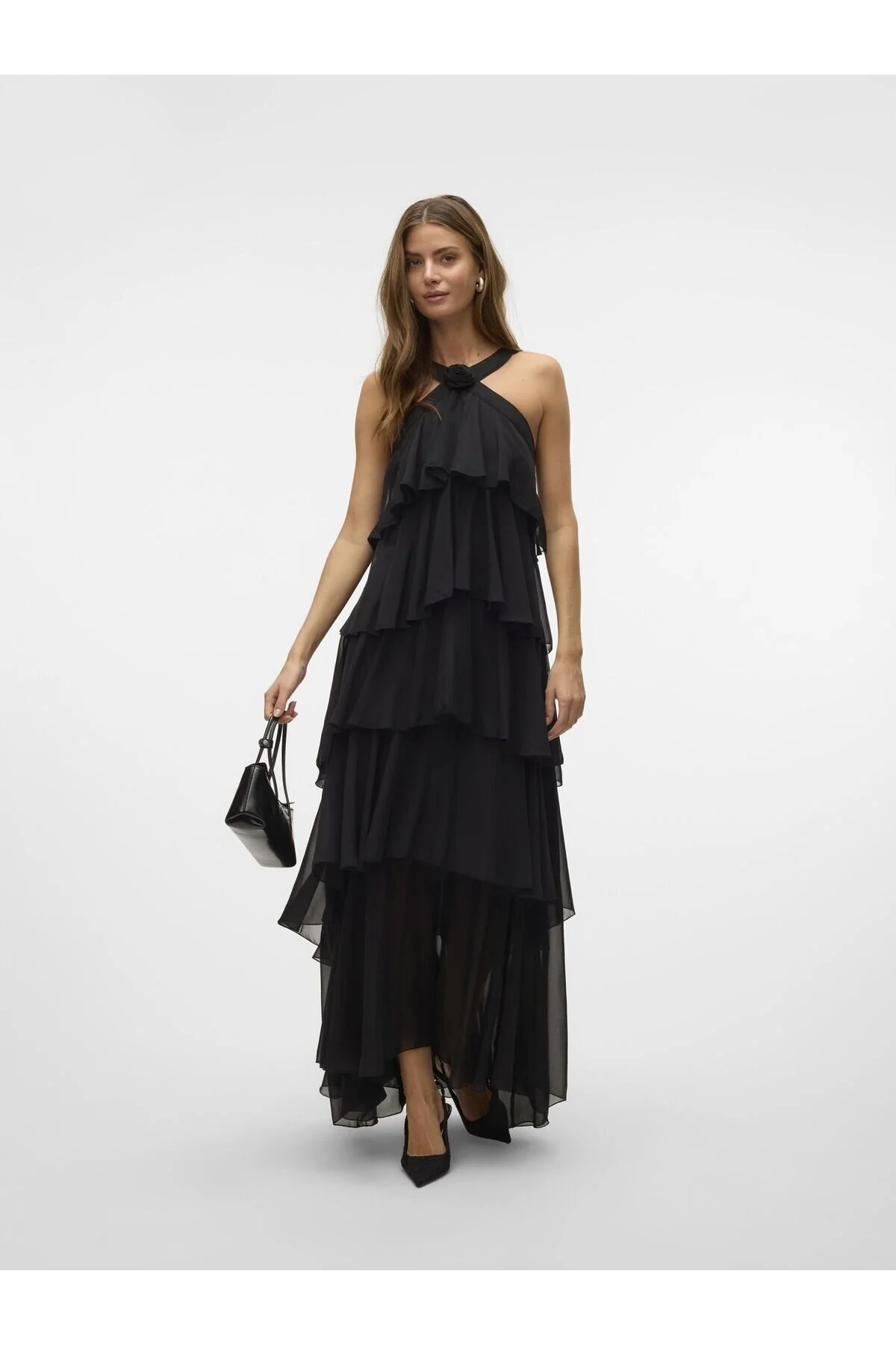 Bild von Vero Moda Kleid Schwarz Basic für Damen - S