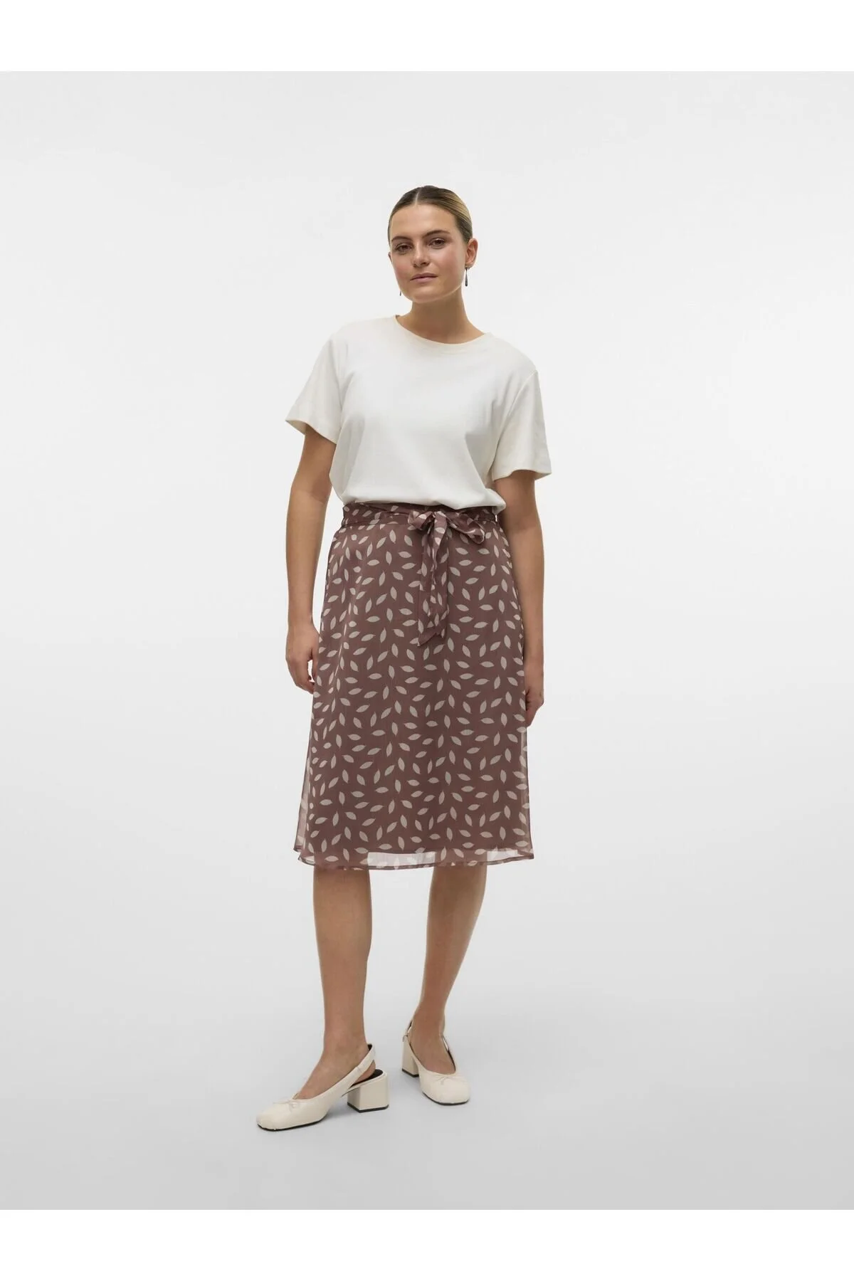Bild von Vero Moda Rock Vmclementine Hohe Taille Midirock für Damen - XS
