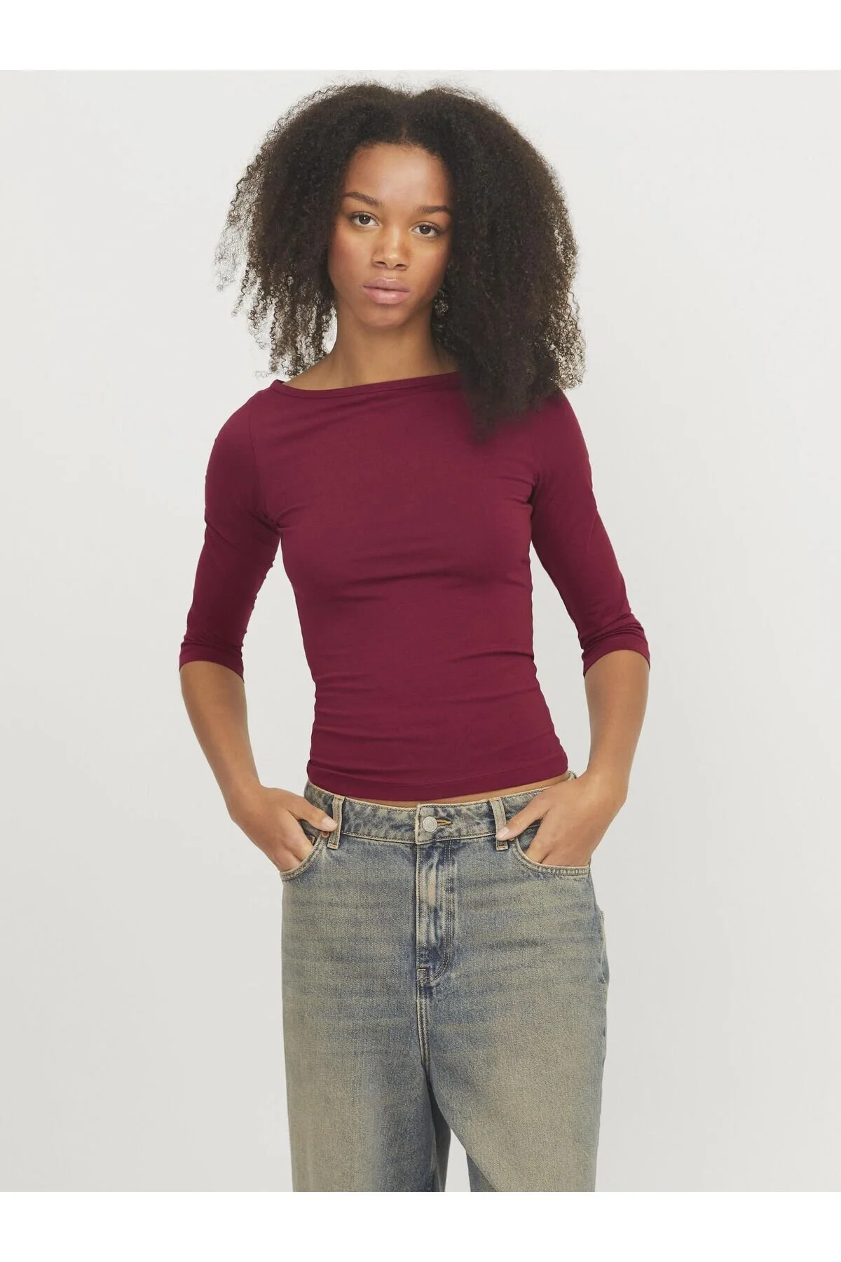Bild von JJXX Bluse Lila Regular Fit für Damen - L