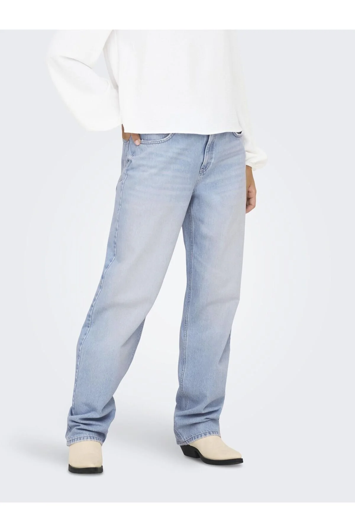Bild von Only Baggy Fit Jeans Onlnexa Mittlere Taille Baggy Fit Jeans für Damen - 27/32