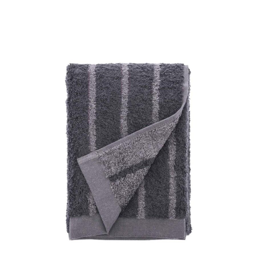 Bild von Södahl Handtuch Common, Bio-Baumwolle (kein Set, 1-St), 50x100cm, Double-Face-Optik, Streifen-Look, Bio-Baumwolle