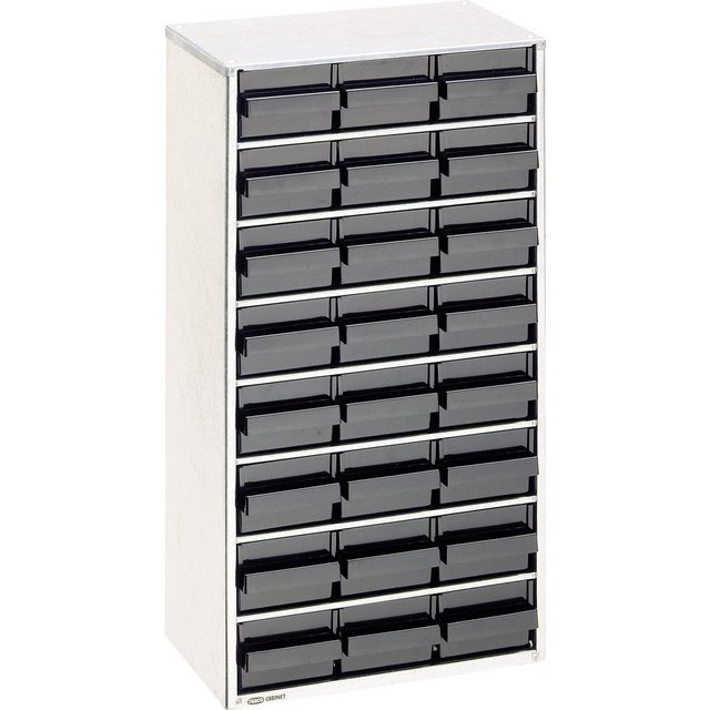 Bild von raaco Sortimentskasten ESD raaco 1224-02 Stahlmagazin (L x B x H) 306 x 150 x 552 mm Anzahl F (1224-02)
