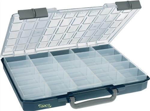 Bild von Raaco CarryLite 55 5x10-25/1 Sortimentskoffer (B x H x T) 413 x 57 x 330mm Anzahl Fächer: 25 feste