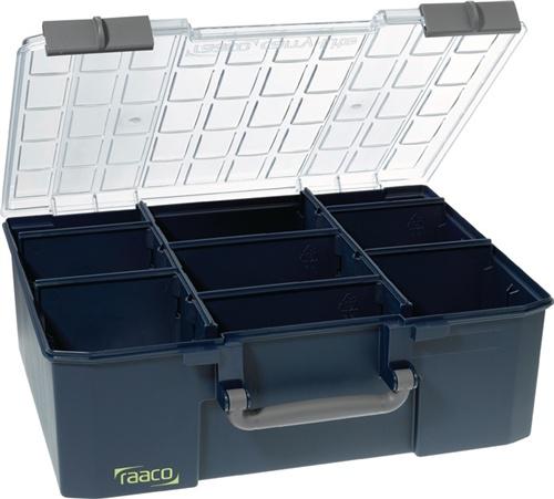 Bild von RAACO 138567 136341 Sortimentskoffer CarryLite 150-9, dunkelblau