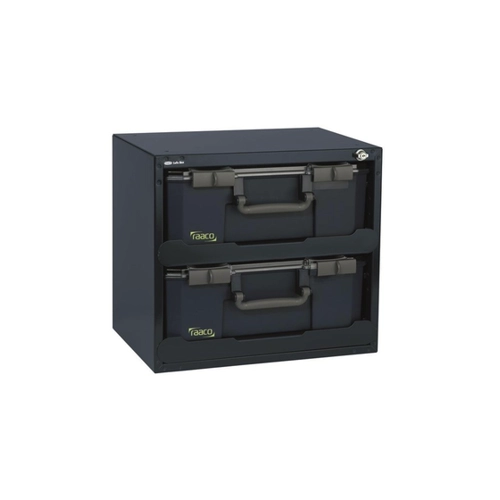 Bild von Raaco Safe mit 2 CarryLite 150 Sortimentsboxen - Ein vielseitiges Aufbewahrungssystem