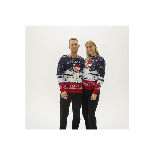 Bild von Jule-Sweaters - Fa la la la llama Sweater - XL