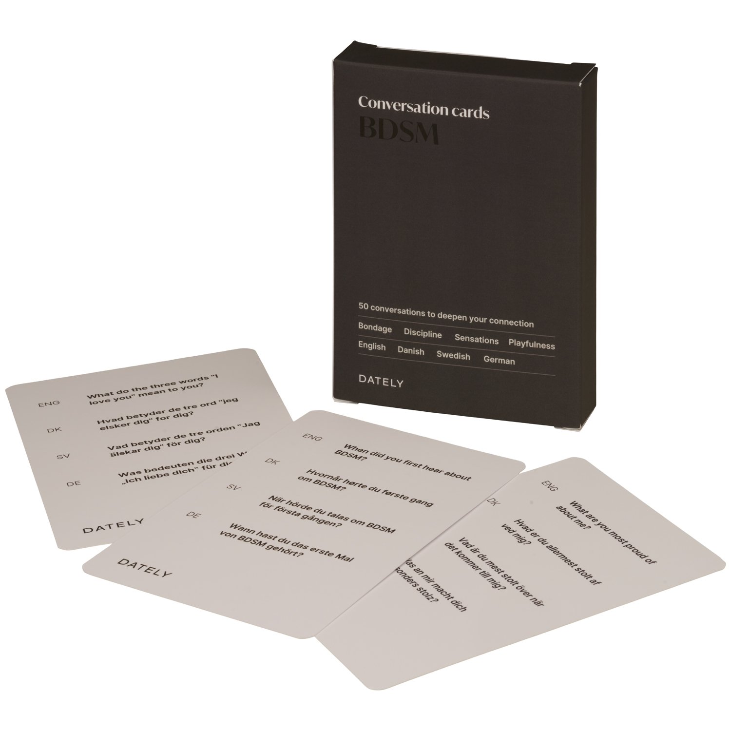 Bild von Dately Conversation Cards BDSM