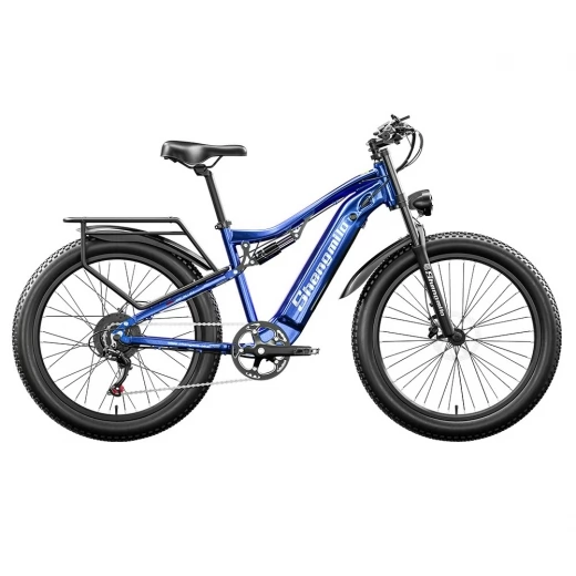 Bild von Shengmilo MX03 2023 Elektrofahrrad, 26*3.0 Reifen, 500W Bafang Motor, 25km/h Max Geschwindigkeit, 48V 15Ah Batterie
