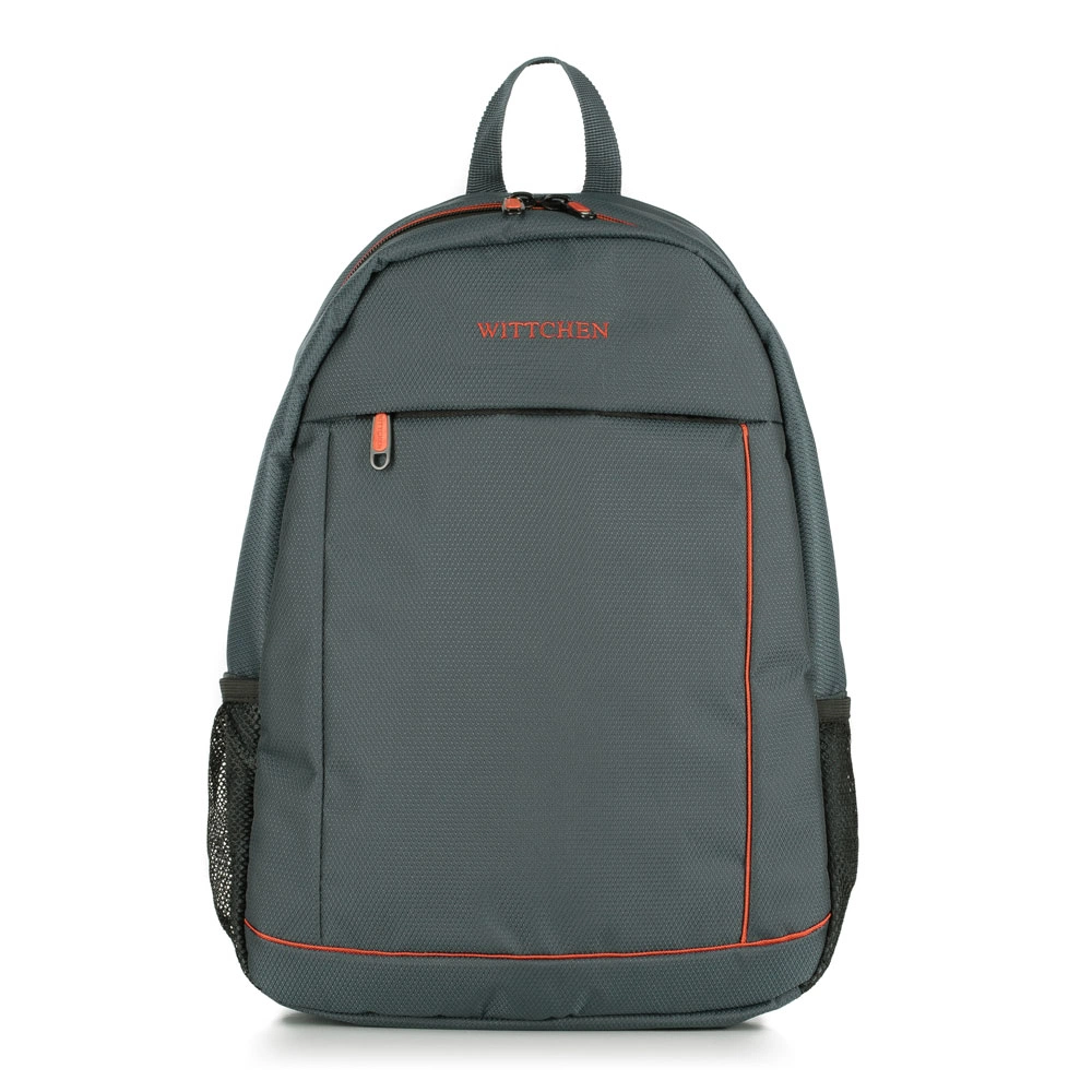 Bild von Wittchen Grau-Orangener Rucksack Grau-Orange Bon Voyage I Polyester