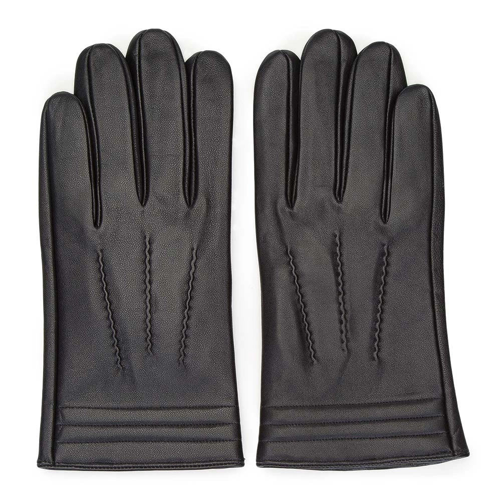 Bild von Wittchen Lederhandschuhe Mit Nähten Schwarz Rękawiczki Naturleder