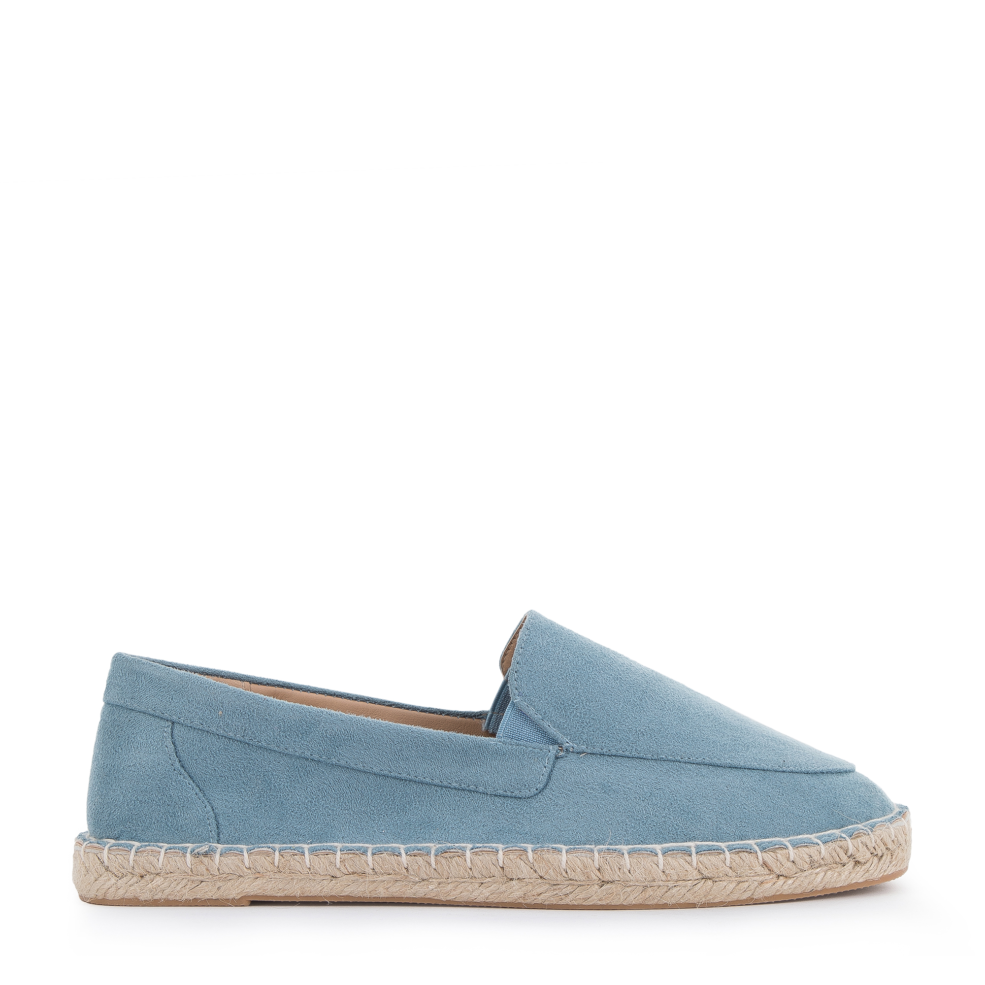Bild von Wittchen Blaue Damen-Espadrilles Aus Öko-Wildleder Blau Obuwie Kunstleder