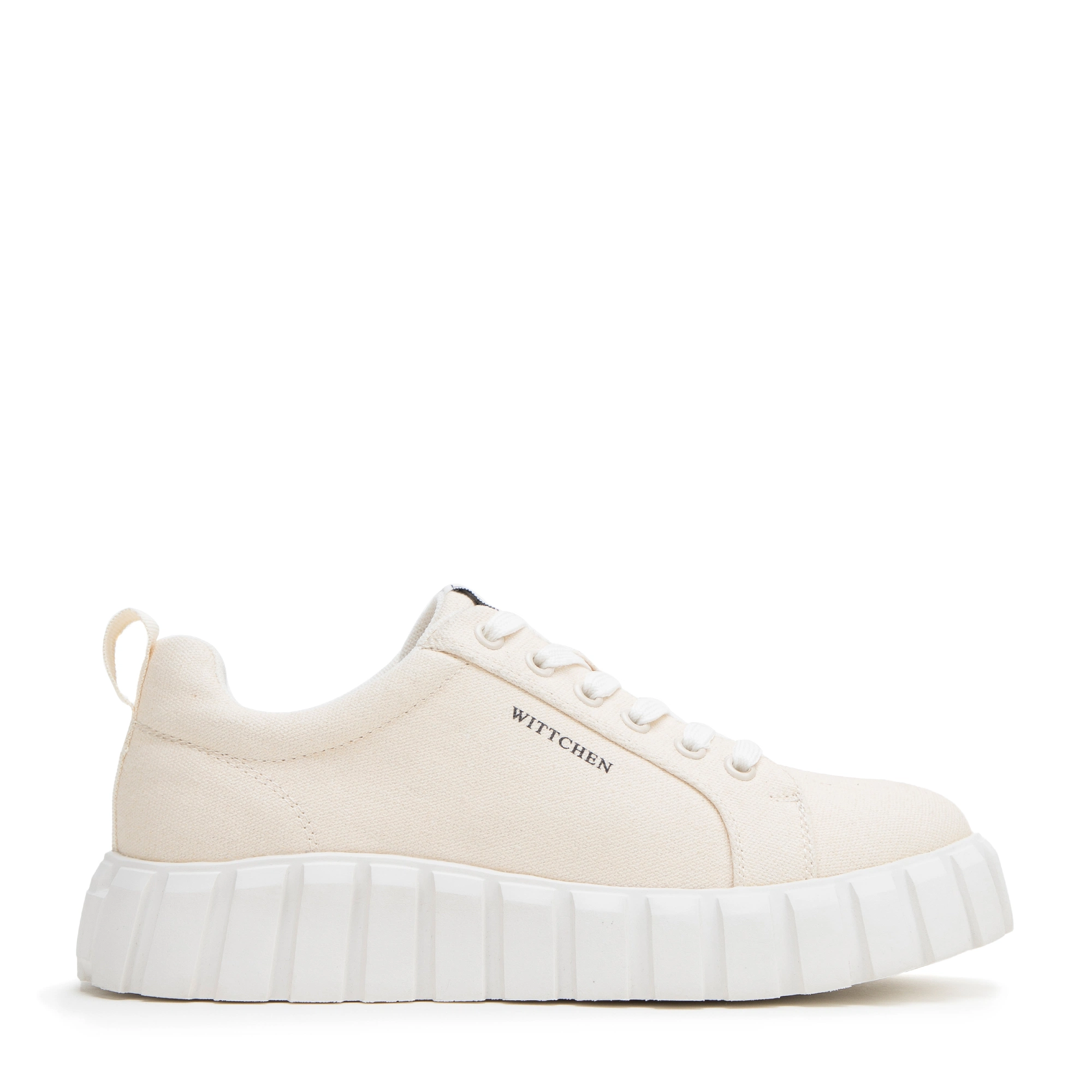 Bild von Wittchen Plateau-Sneakers Für Damen Hellbeige Obuwie Materialkonstruktion