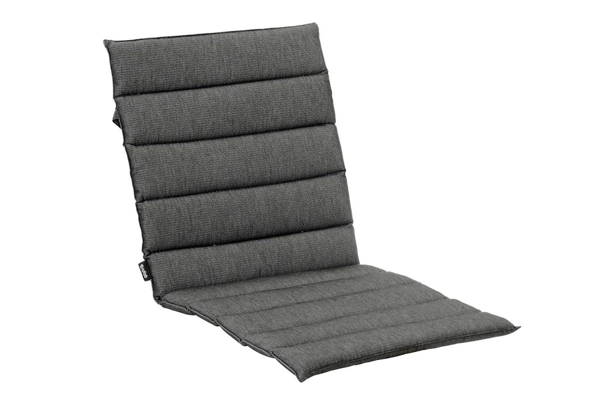 Bild von Brafab Loungesessel-Auflage DELIA 112x54x3 cm, Dralon (100 % Polyacryl) Grau - Abverkauf