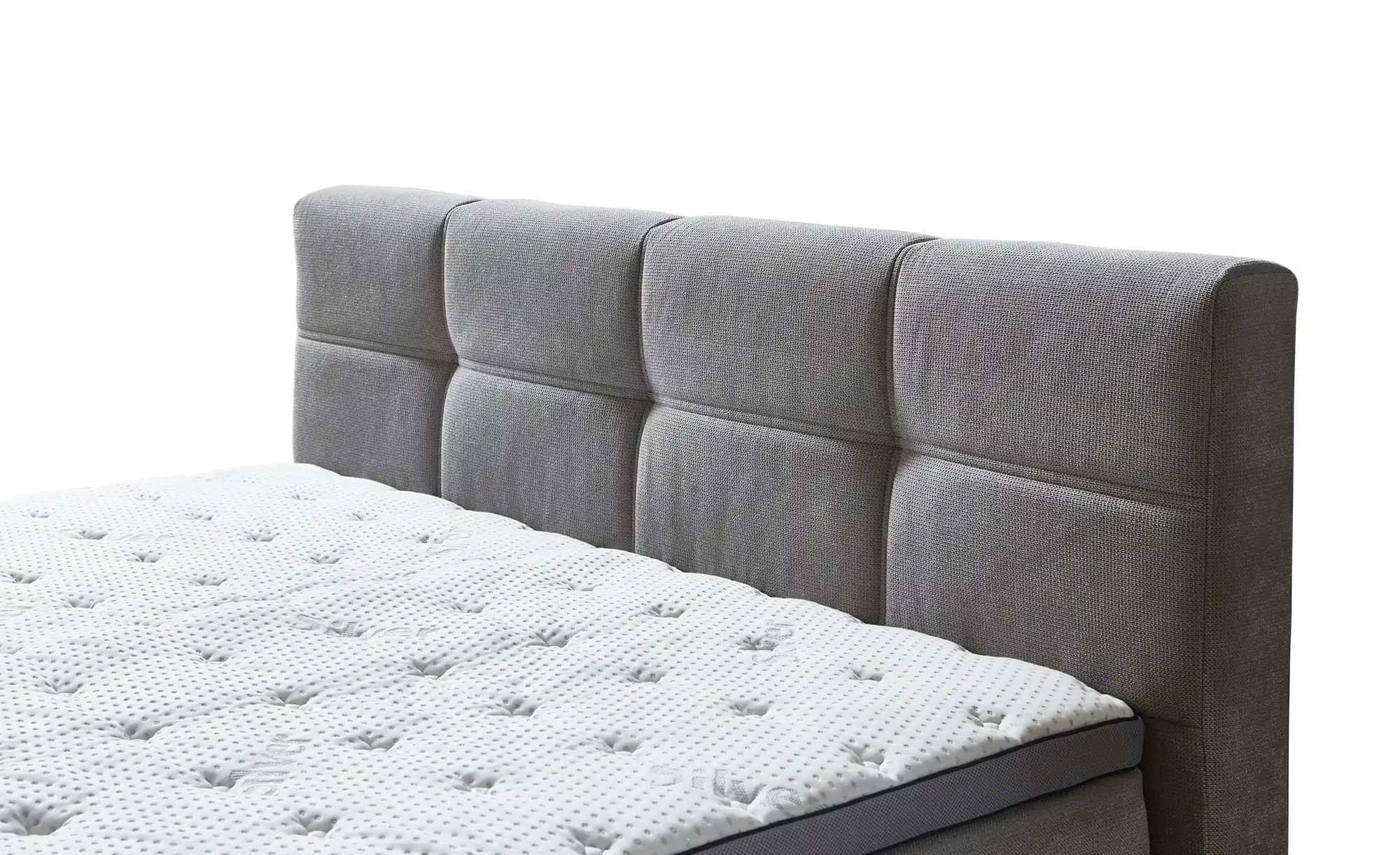 Bild von Primo Boxspringbett ¦ grau ¦ Maße (cm): B: 188 H: 112 Betten > Boxspringbetten - Möbel Kraft