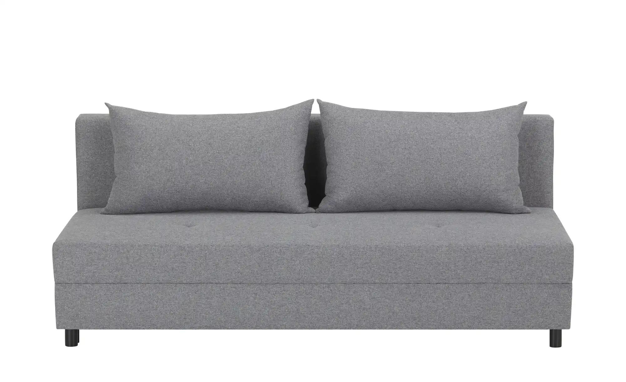 Bild von Schlafsofa  Gislinda ¦ grau ¦ Maße (cm): B: 191 H: 71 T: 83 Polstermöbel > Sofas > 2-Sitzer - Möbel Kraft