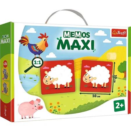 Bild von Trefl Memory Game "Farm Animals" (Deutsch, Englisch)