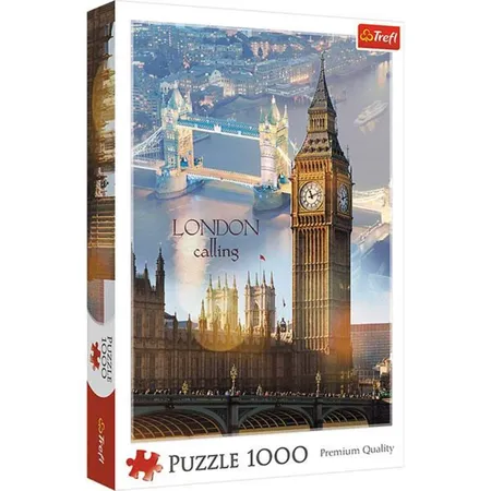 Bild von Trefl Puzzle Puzzle London im Morgengrauen 1000 Teile, Puzzleteile