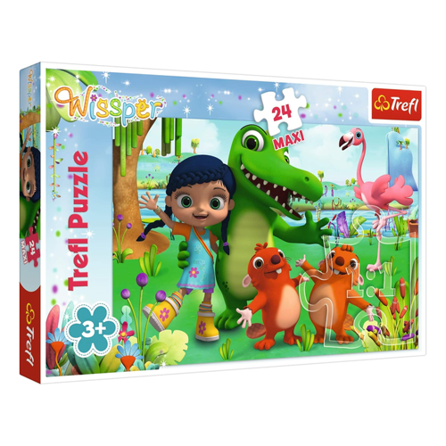Bild von Sarcia.eu Puzzle mit 24 Teilen Maxi - Die Welt voll Freundschaft