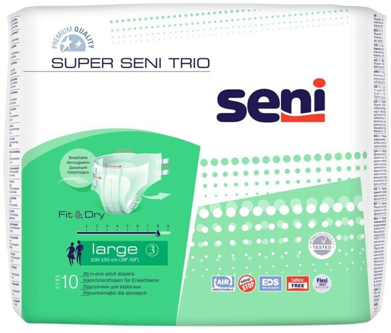 Bild von TZMO Super Seni Trio Inkontinenzhose Gr. 2 M (6 x 10 Stk.)