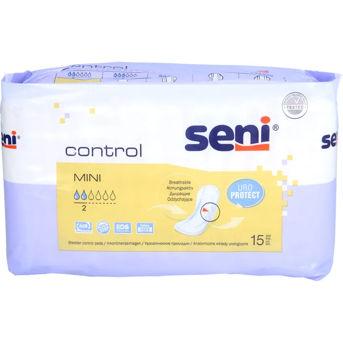 Bild von seni Inkontinenzboxer Seni Control Mini Inkontinenzeinlage - 15 Stück