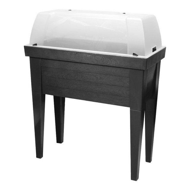 Bild von Maxi-Hochbeet mit Abdeckhaube 107 cm x 50 cm x 100 cm Anthrazit