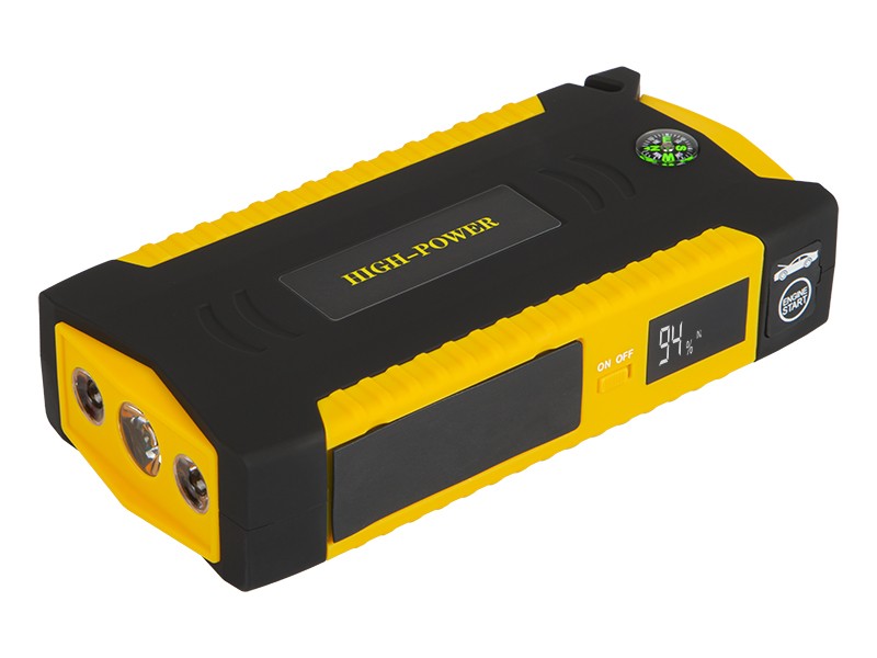 Bild von BLOW JS-19 81-202# Starthilfe Powerbank 16.8 mit beleuchteter LCD-Anzeige, mit Batteriezustandsanzeige 300 with compass
