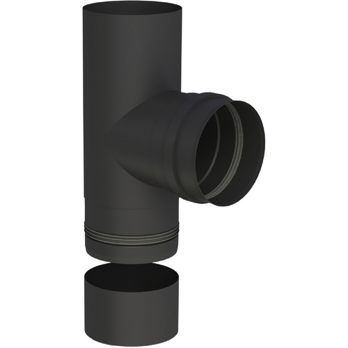 Bild von Jeremias T-Anschluss »Pellet-Line«, schwarz