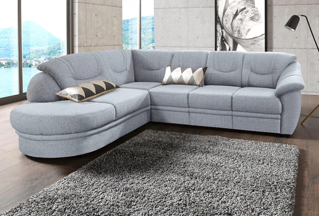 Bild von sit&more Ecksofa "Savoni L-Form", wahlweise mit Bettfunktion