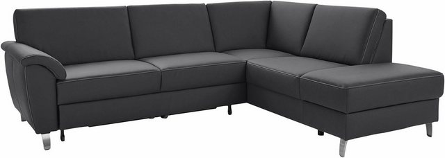 Bild von sit&more Ecksofa "Texel L-Form", mit Federkern, wahlweise mit Bettfunktion und Bettkasten