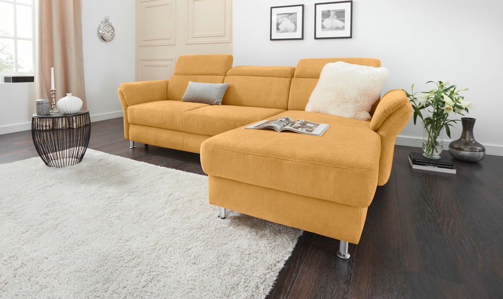 Bild von sit&more Ecksofa "Avignon L-Form", Kopfteilverstellung, wahlweise mit Bettfunktion und Bettkasten