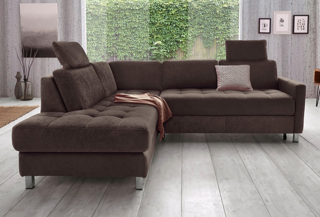 Bild von sit&more Ecksofa "Pablo L-Form", wahlweise mit Bettfunktion