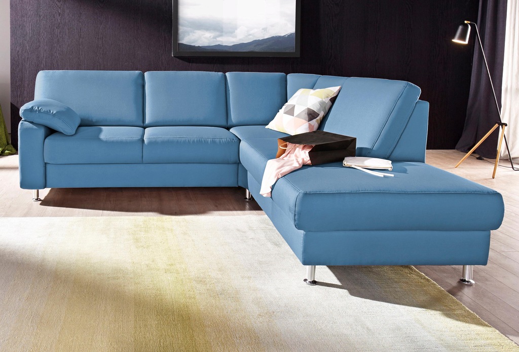 Bild von sit&more Ecksofa "Belfort L-Form", wahlweise mit Vorziehsitz und Bettkasten