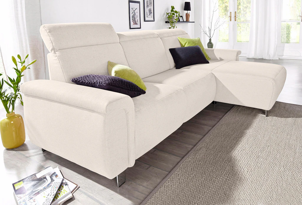 Bild von sit&more Ecksofa "Township L-Form", wahlweise mit elektrischer Wallfree-Funktion