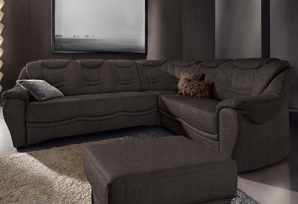 Bild von sit&more Ecksofa "Benson L-Form", wahlweise mit Bettfunktion