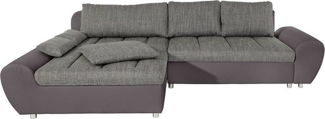 Bild von sit&more Ecksofa "Bandos L-Form", in 2 unterschiedlichen Größen, wahlweise mit Bettfunktion