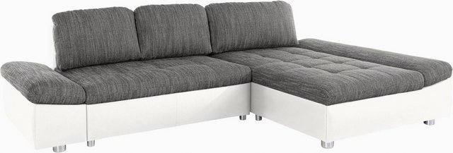 Bild von sit&more Ecksofa "Bergamo L-Form", wahlweise mit Bettfunktion, Bettkasten und Armteilfunktion