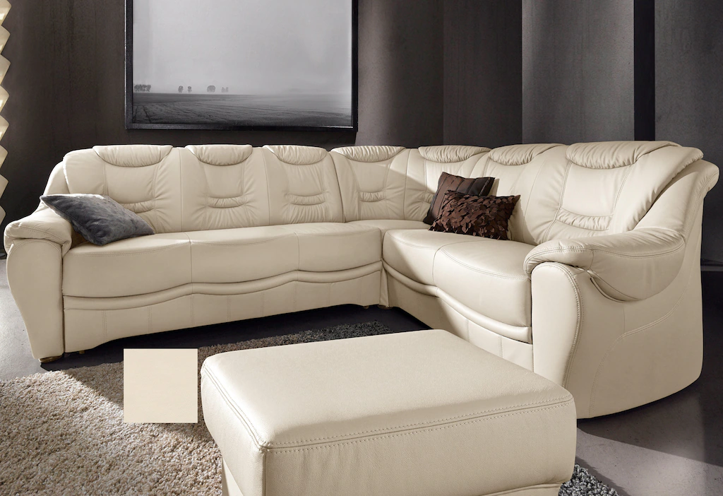 Bild von sit&more Ecksofa "Benson L-Form", wahlweise mit Bettfunktion