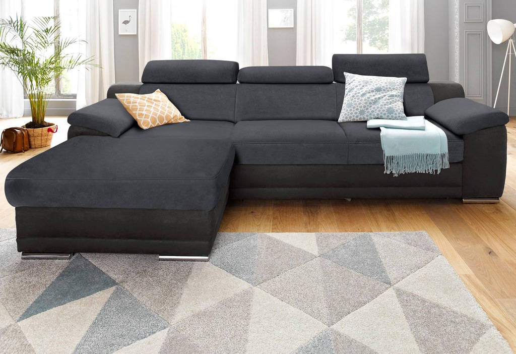 Bild von sit&more Ecksofa Xenia L-Form, mit Kopfteilverstellung, wahlweise mit Bettfunktion